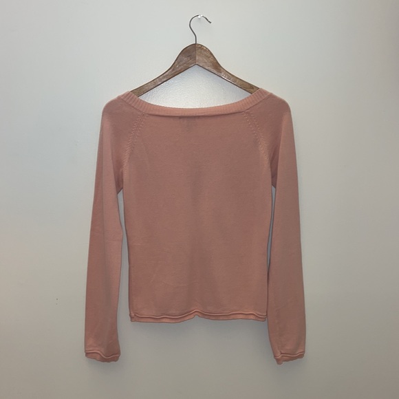 V-neck Cotton Sweater - Picture 6 of 10
